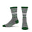 For Bare Feet Mens NFL New York Jets 5 Star Crew Sock Marble Grey Large - Sports Gifts, Sports Memorabilia, Sports Collectibles, Fan Shop
