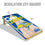 YouTheFan NCAA South Dakota State Jackrabbits 2’ x 4’ Professional Wood Cornhole Game with Logo Bags - Sports Collectibles, Sports Memorabilia, Sports Fan Shop, Sports Gifts