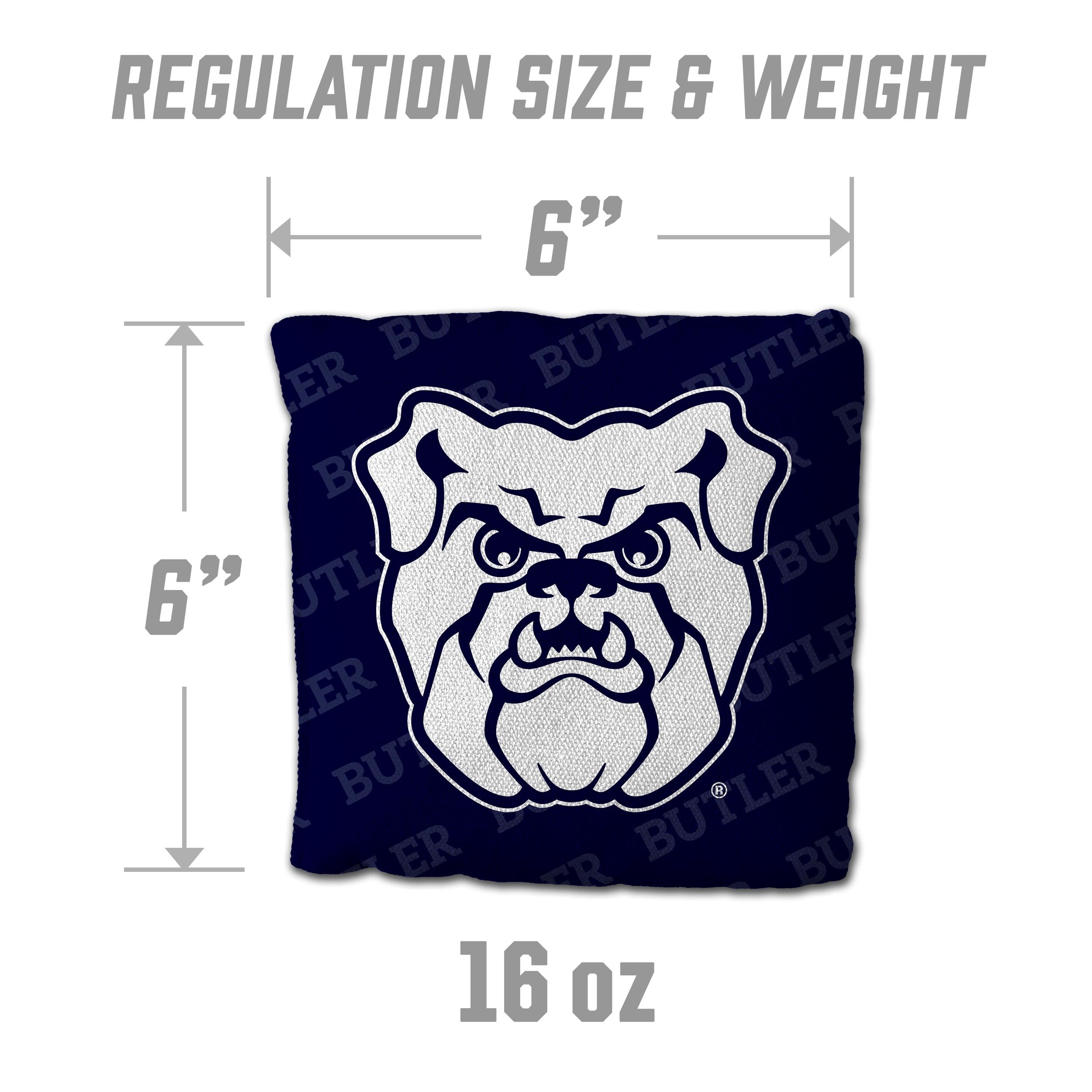 YouTheFan NCAA Butler Bulldogs Cornhole Bags - 4PK - Blue - Sports Collectibles, Sports Memorabilia, Sports Fan Shop, Sports Gifts
