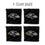 YouTheFan NFL Baltimore Ravens Cornhole Bags - 4PK - Black - Sports Collectibles, Sports Memorabilia, Sports Fan Shop, Sports Gifts