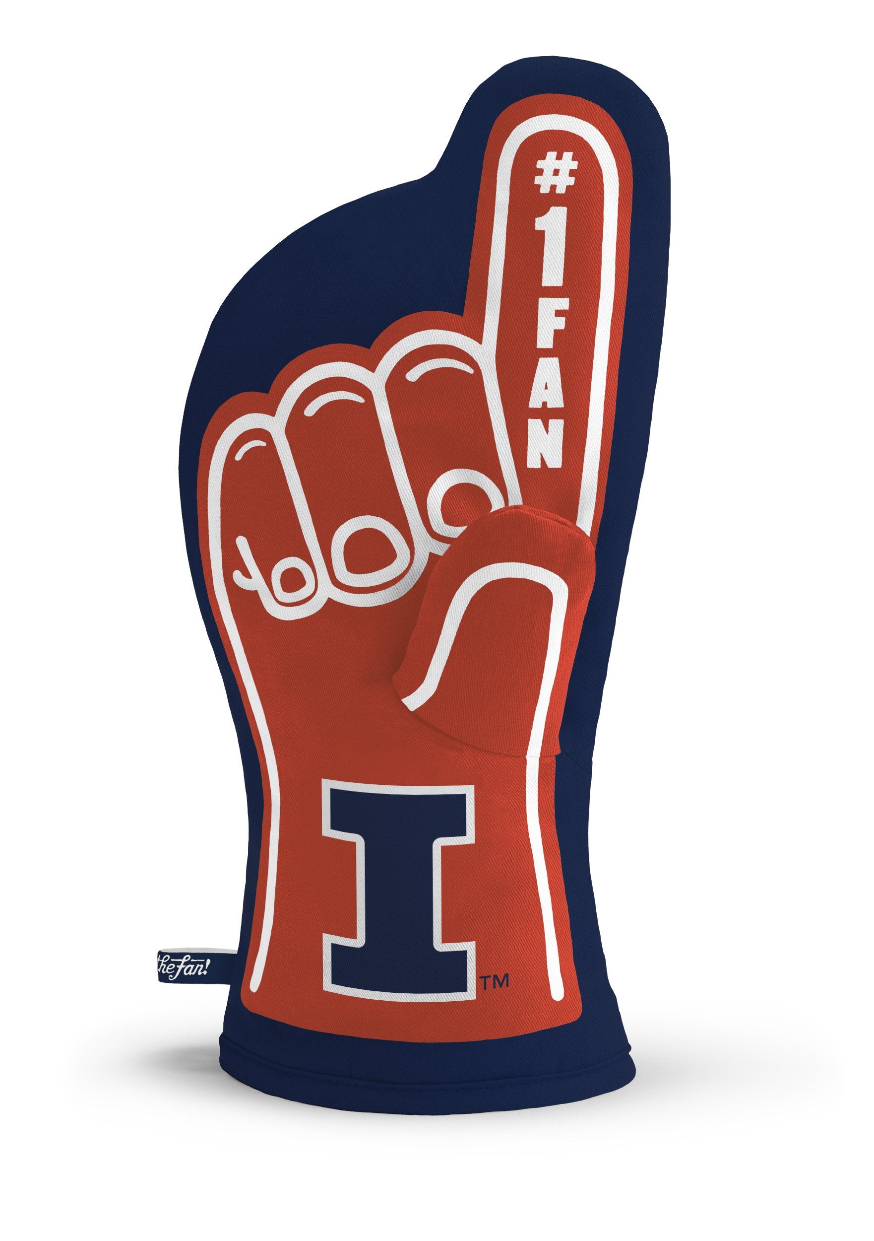 YouTheFan NCAA Illinois Fighting Illini #1 Oven Mitt - Sports Collectibles, Sports Memorabilia, Sports Fan Shop, Sports Gifts