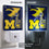 YouTheFan NCAA Michigan Wolverines Logo Series Nite Light - Sports Collectibles, Sports Memorabilia, Sports Fan Shop, Sports Gifts