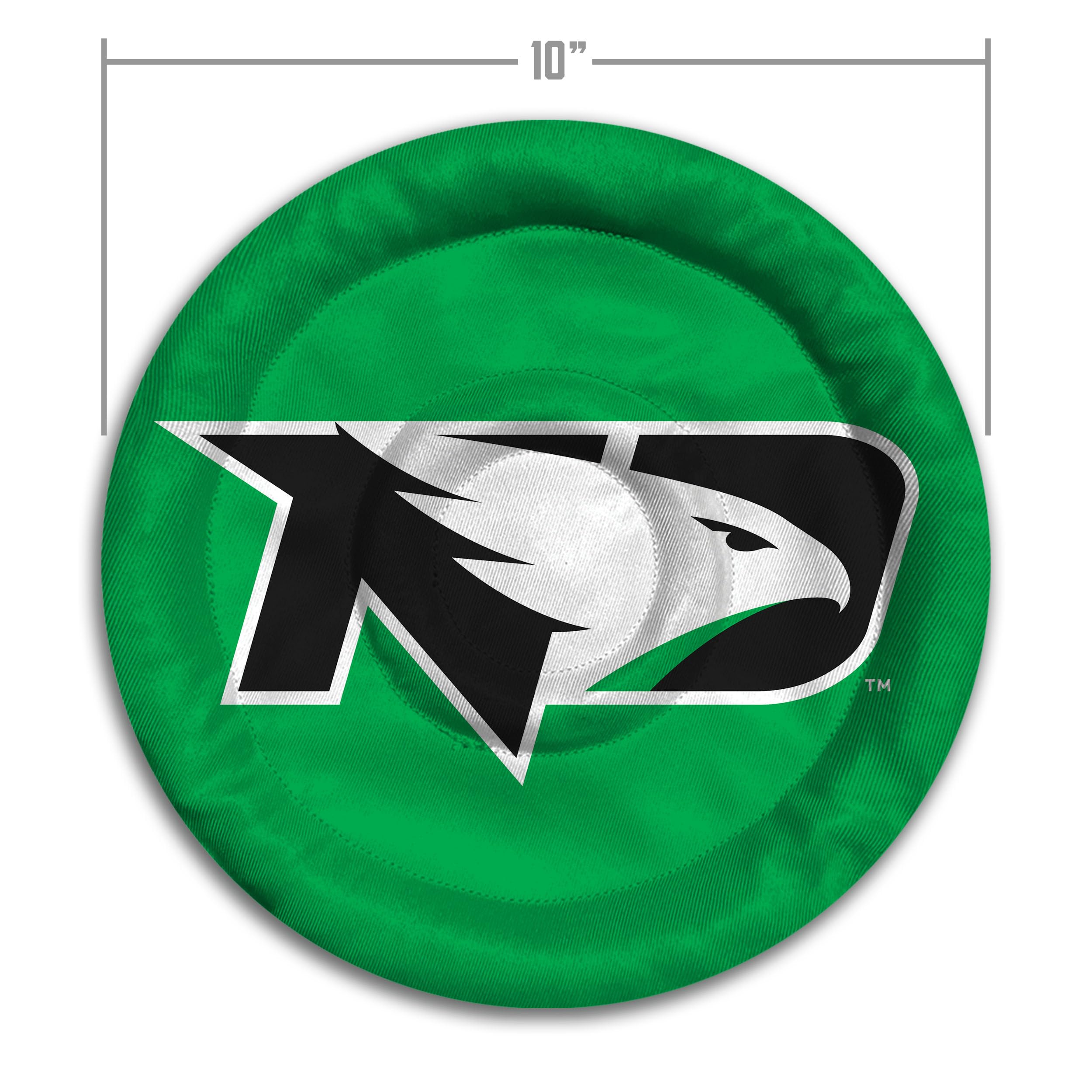 YouTheFan NCAA North Dakota Fighting Hawks Flimzee Bean-Bag Flying Disc - Sports Collectibles, Sports Memorabilia, Sports Fan Shop, Sports Gifts