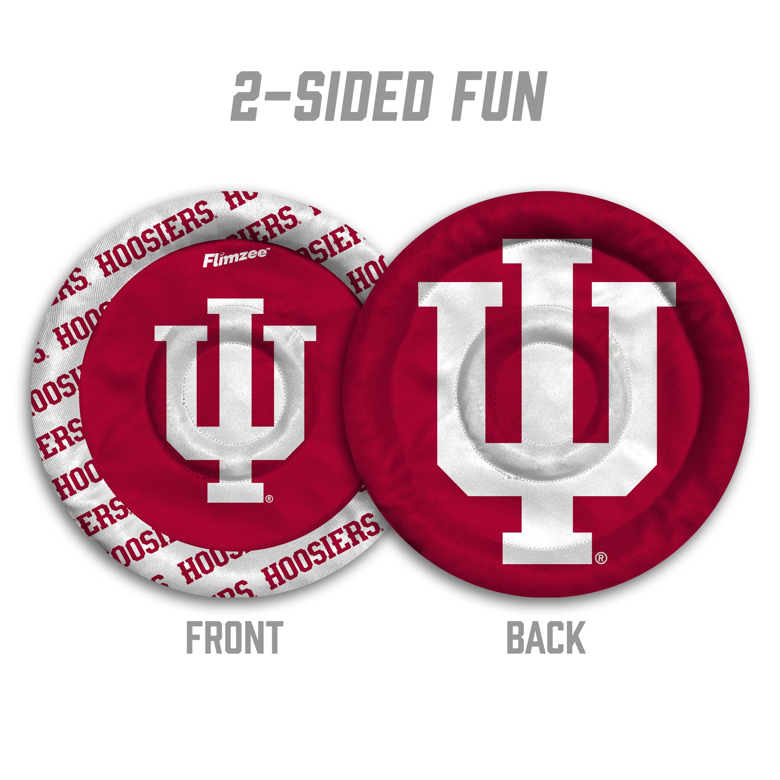 YouTheFan NCAA Indiana Hoosiers Flimzee Bean-Bag Flying Disc - Sports Collectibles, Sports Memorabilia, Sports Fan Shop, Sports Gifts