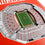 YouTheFan NCAA Nebraska Cornhuskers 3D Stadium 8x32 Banner - Memorial Stadium - Sports Collectibles, Sports Memorabilia, Sports Fan Shop, Sports Gifts