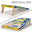 YouTheFan NCAA South Dakota State Jackrabbits 2’ x 4’ Professional Wood Cornhole Game with Logo Bags - Sports Collectibles, Sports Memorabilia, Sports Fan Shop, Sports Gifts
