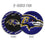 YouTheFan NFL Baltimore Ravens Flimzee Bean-Bag Flying Disc - Sports Collectibles, Sports Memorabilia, Sports Fan Shop, Sports Gifts