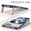 YouTheFan NCAA BYU Cougars 2’ x 4’ Professional Wood Cornhole Game with Logo Bags - Sports Collectibles, Sports Memorabilia, Sports Fan Shop, Sports Gifts