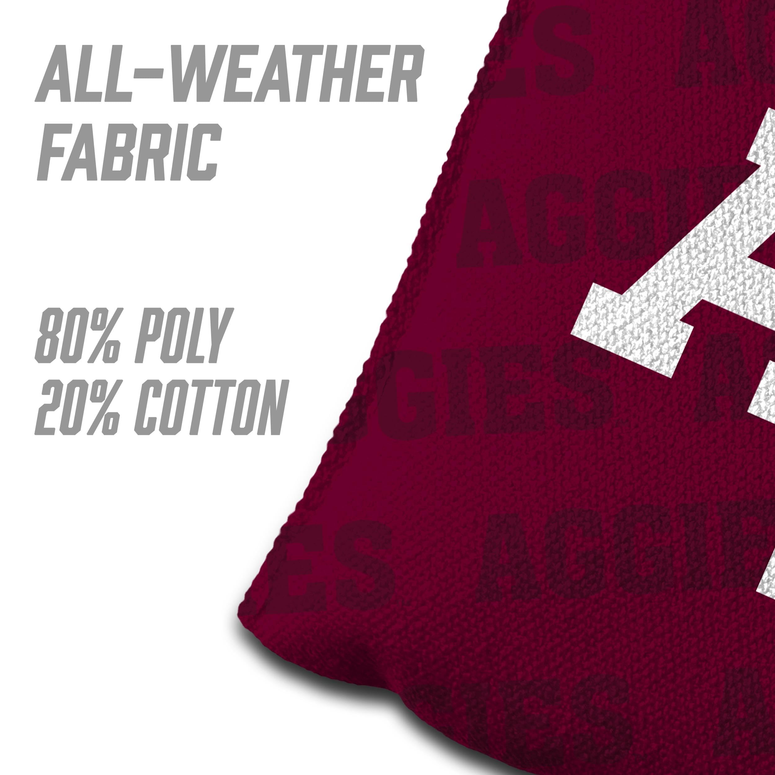 YouTheFan NCAA Texas A&M Aggies Cornhole Bags - 4PK - Maroon - Sports Collectibles, Sports Memorabilia, Sports Fan Shop, Sports Gifts