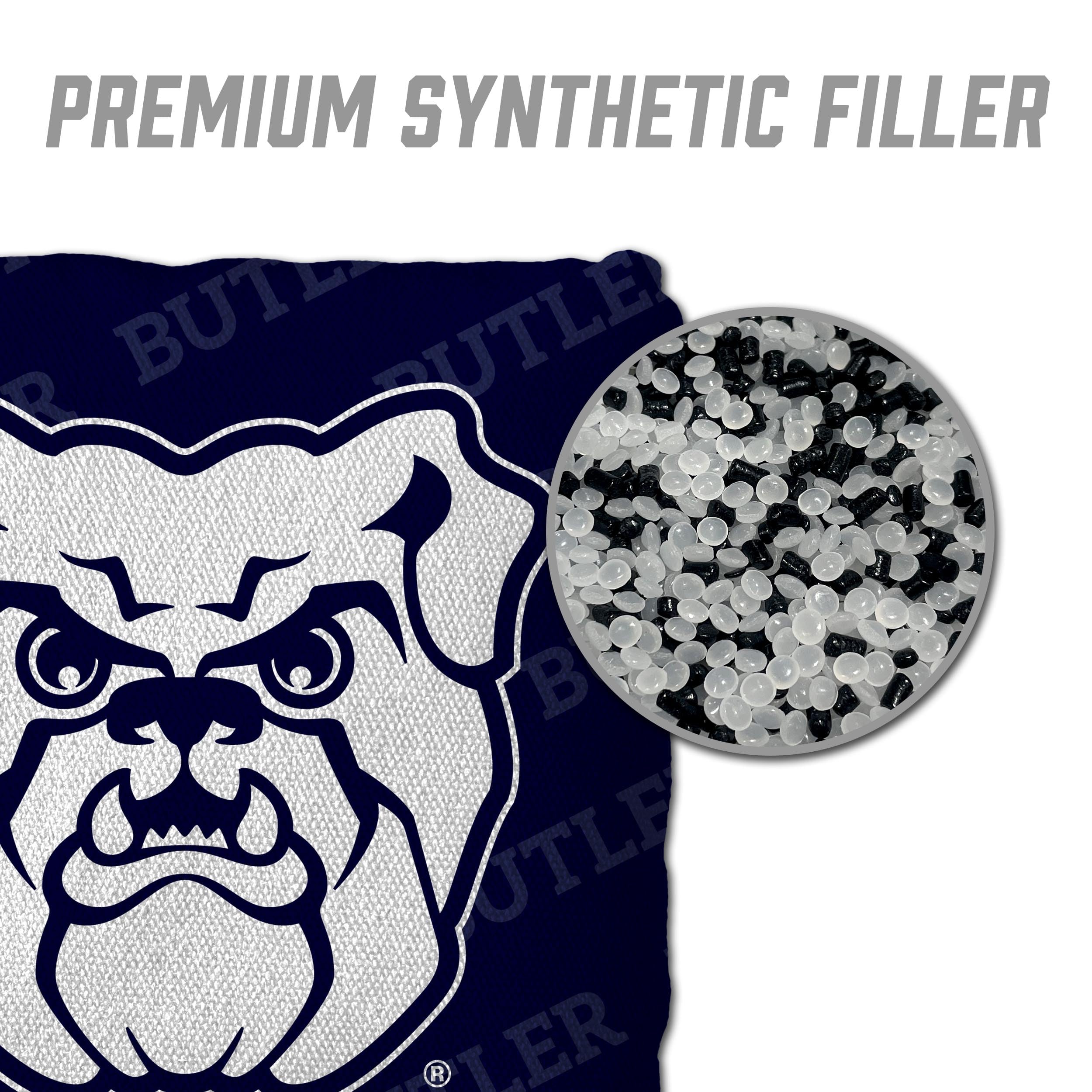 YouTheFan NCAA Butler Bulldogs Cornhole Bags - 4PK - Blue - Sports Collectibles, Sports Memorabilia, Sports Fan Shop, Sports Gifts