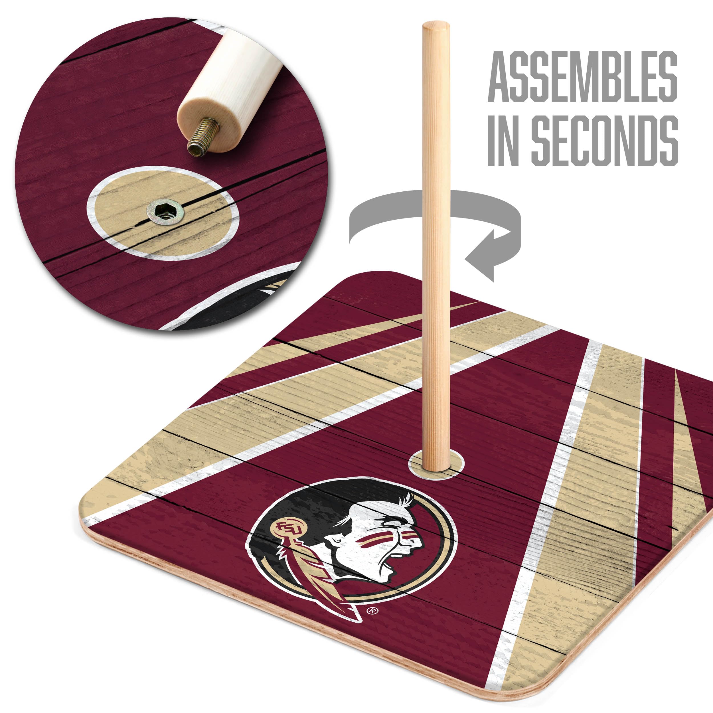 YouTheFan NCAA Florida State Seminoles Horseshoe Bags - Sports Collectibles, Sports Memorabilia, Sports Fan Shop, Sports Gifts