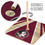 YouTheFan NCAA Florida State Seminoles Horseshoe Bags - Sports Collectibles, Sports Memorabilia, Sports Fan Shop, Sports Gifts