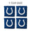 YouTheFan NFL Indianapolis Colts Cornhole Bags - 4PK - Blue - Sports Collectibles, Sports Memorabilia, Sports Fan Shop, Sports Gifts