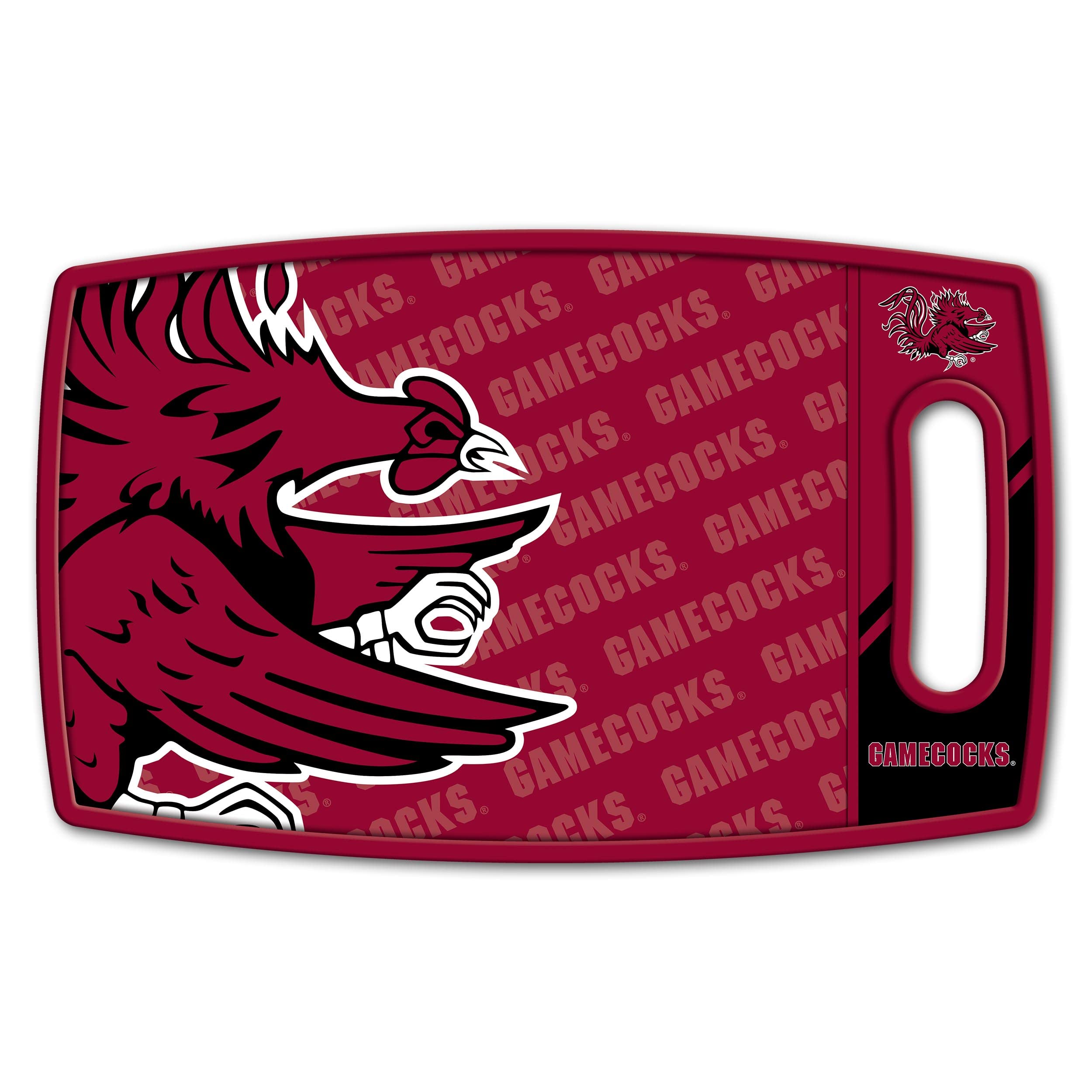 YouTheFan NCAA South Carolina Gamecocks Logo Series Cutting Board - Sports Collectibles, Sports Memorabilia, Sports Fan Shop, Sports Gifts