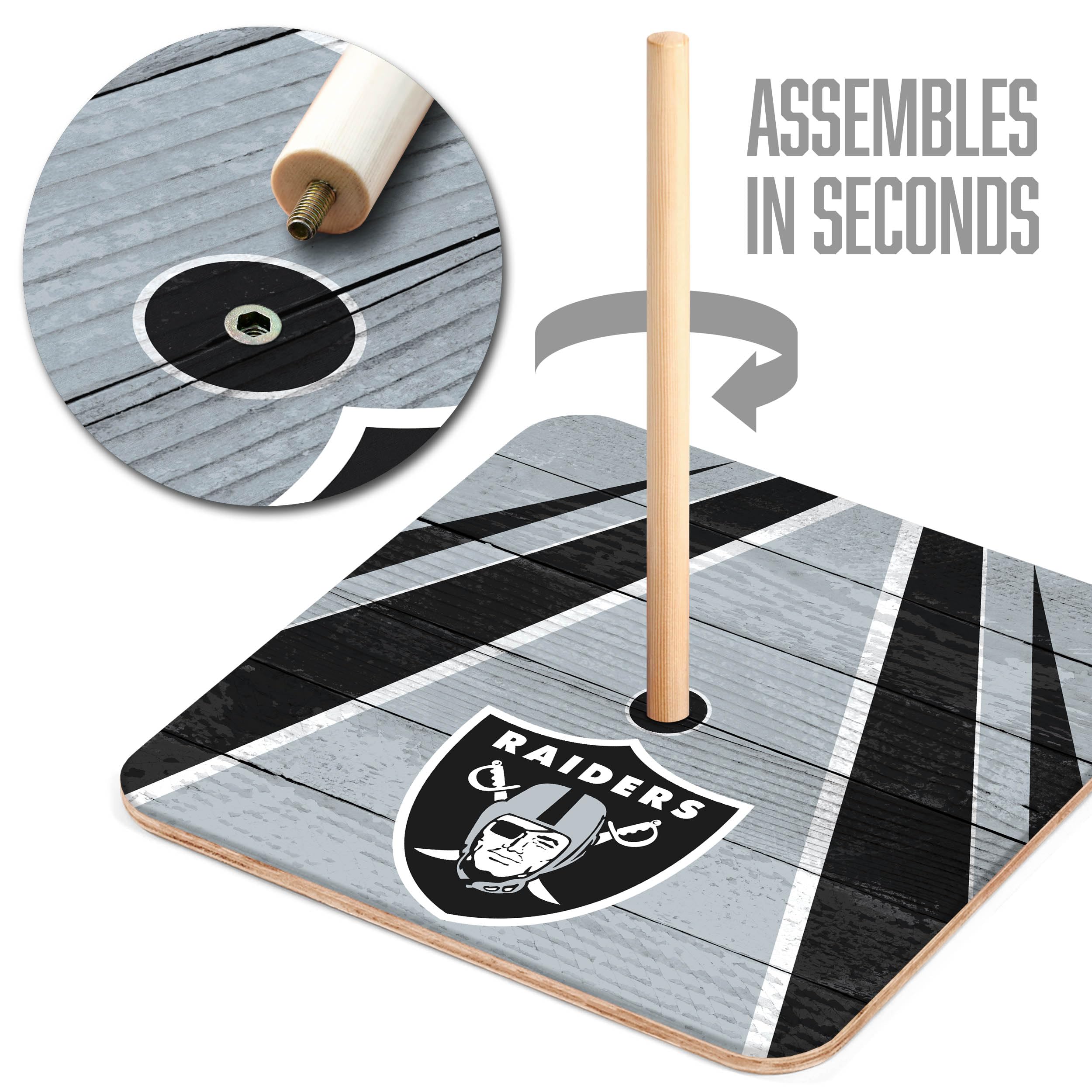 YouTheFan NFL Las Vegas Raiders Horseshoe Bags Game - Sports Collectibles, Sports Memorabilia, Sports Fan Shop, Sports Gifts
