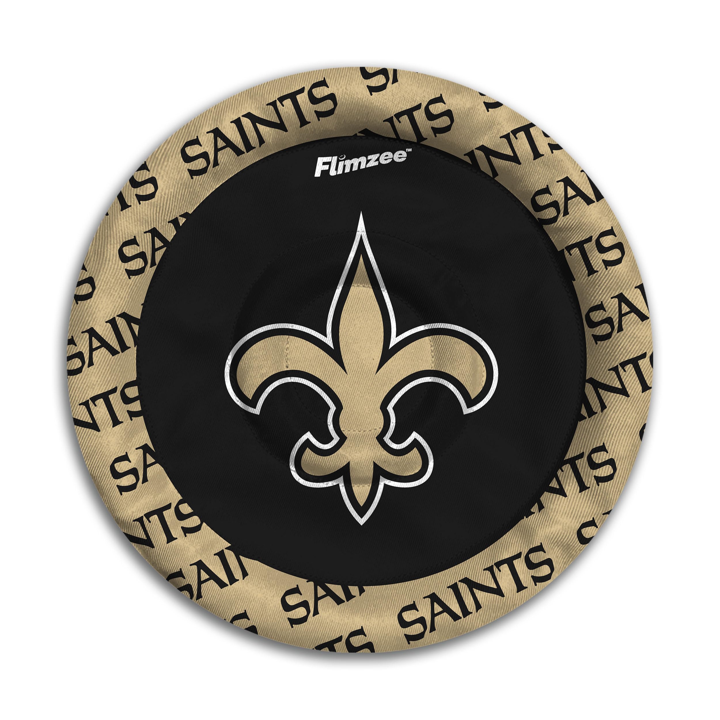 YouTheFan NFL New Orleans Saints Flimzee Bean-Bag Flying Disc - Sports Collectibles, Sports Memorabilia, Sports Fan Shop, Sports Gifts