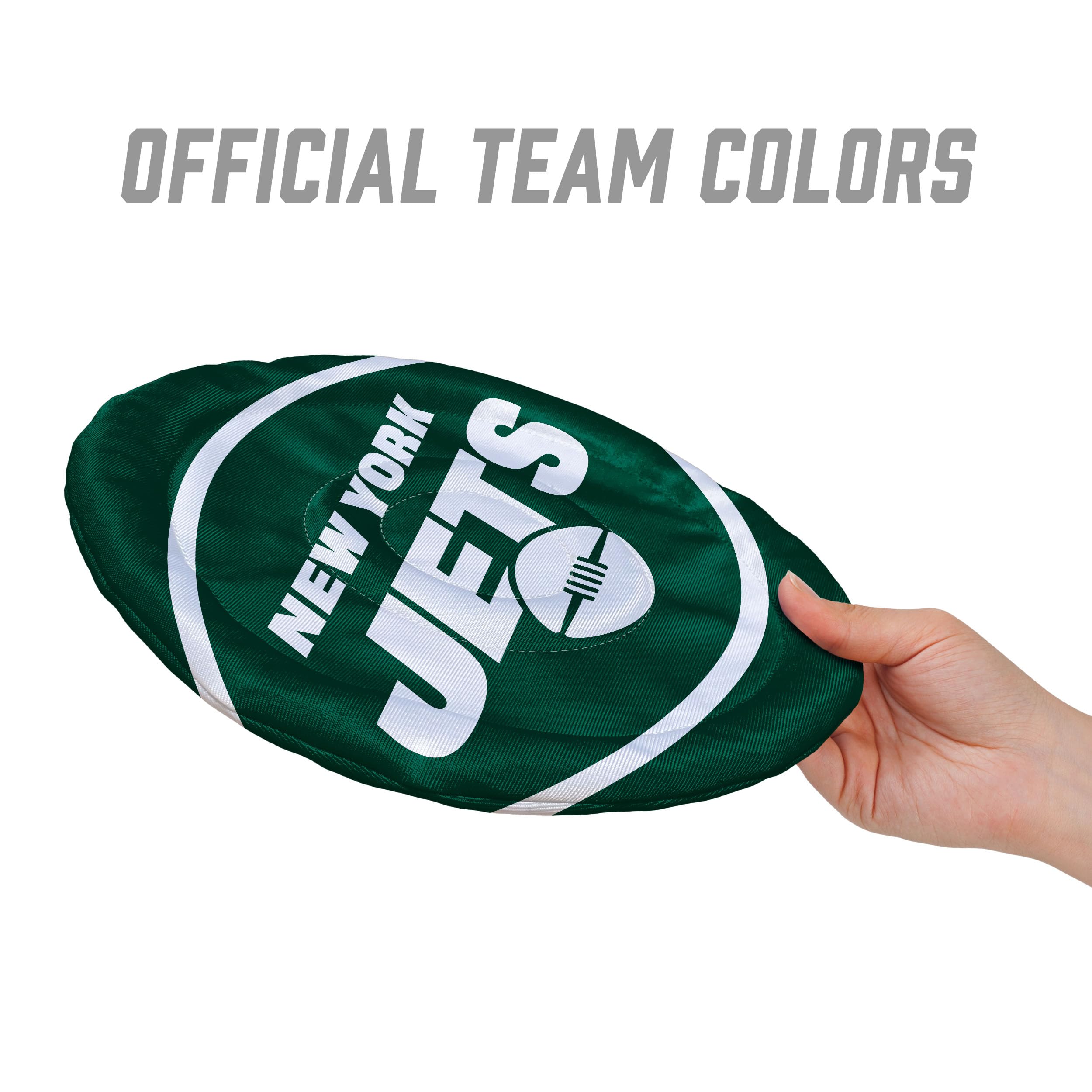 YouTheFan NFL New York Jets Flimzee Bean-Bag Flying Disc - Sports Collectibles, Sports Memorabilia, Sports Fan Shop, Sports Gifts