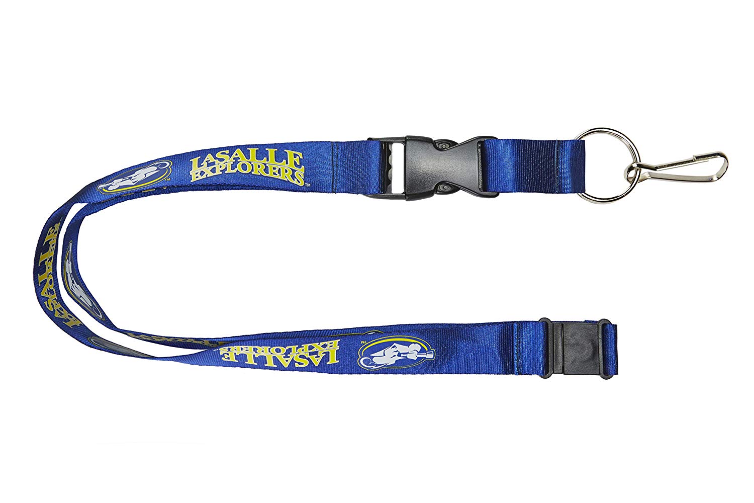 LaSalle Explorers NCAA College Lanyard Keychain - Sports Collectibles, Sports Memorabilia, Sports Fan Shop, Sports Gifts