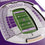 YouTheFan NCAA TCU Horned Frogs 3D Stadium 8x32 Banner - Amon G. Carter Stadium - Sports Collectibles, Sports Memorabilia, Sports Fan Shop, Sports Gifts