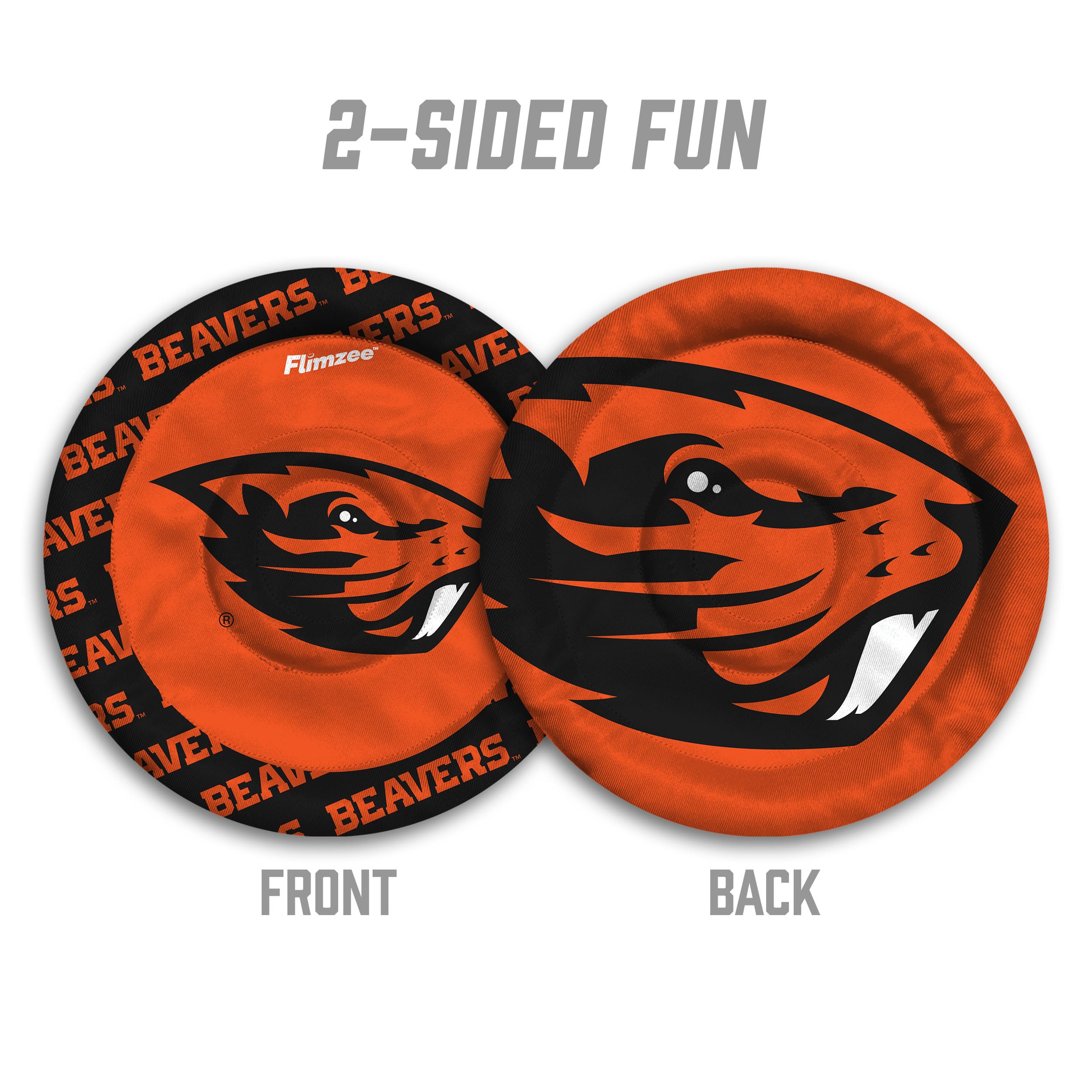 YouTheFan NCAA Oregon State Beavers Flimzee Bean-Bag Flying Disc - Sports Collectibles, Sports Memorabilia, Sports Fan Shop, Sports Gifts