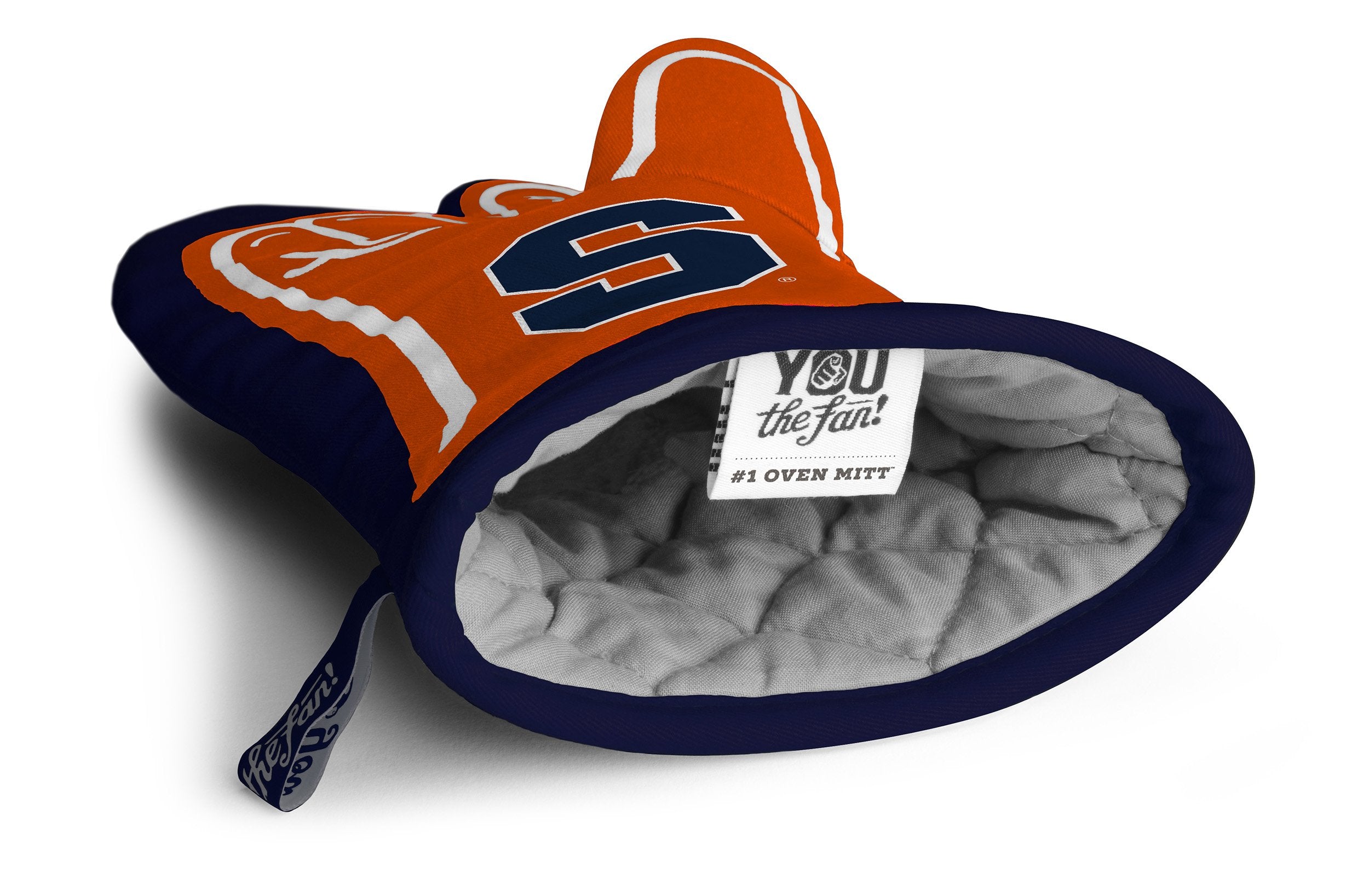 YouTheFan NCAA Syracuse Orange #1 Oven Mitt , 13.25" x 6.5" - Sports Collectibles, Sports Memorabilia, Sports Fan Shop, Sports Gifts