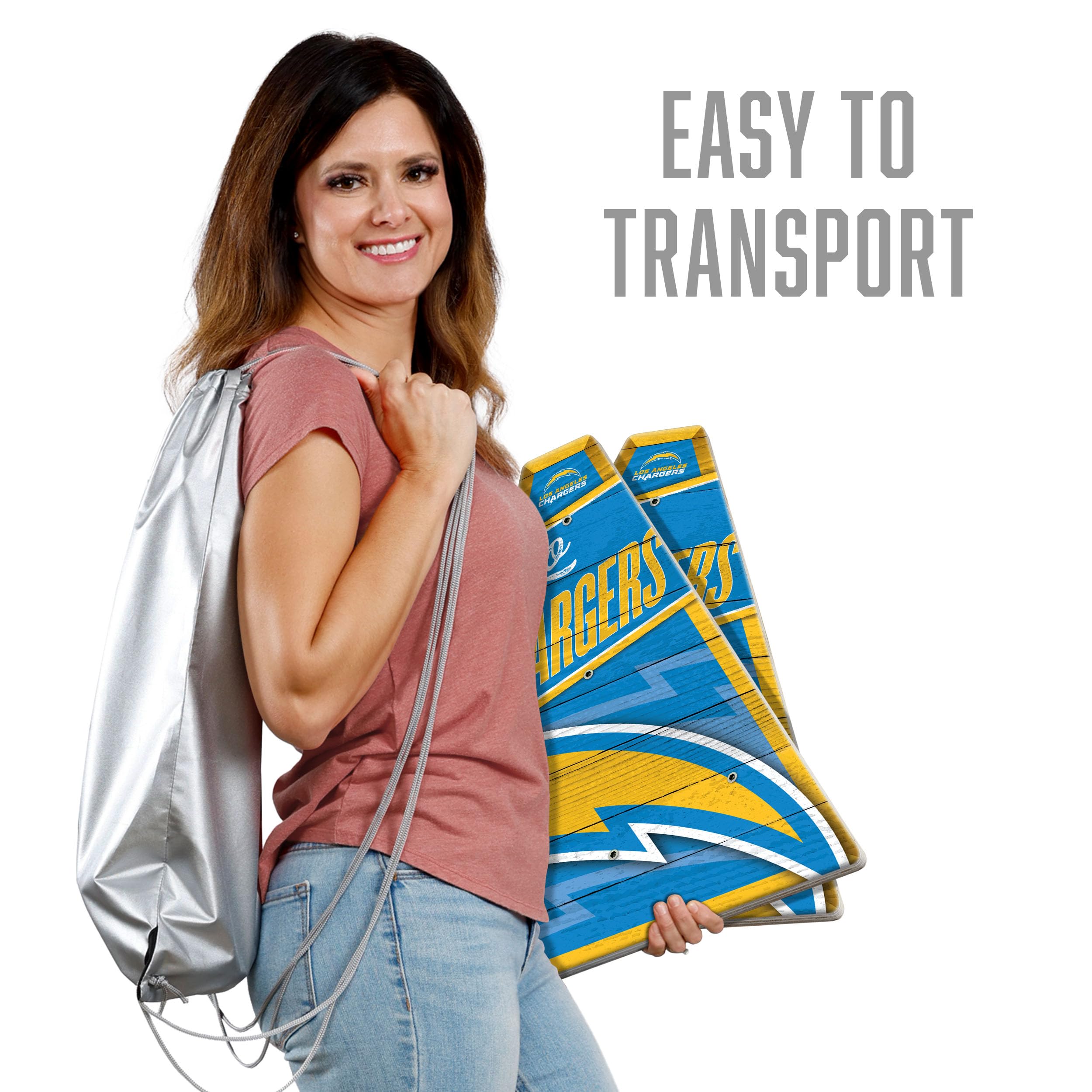 YouTheFan NFL Los Angeles Chargers RingBag - Sports Collectibles, Sports Memorabilia, Sports Fan Shop, Sports Gifts