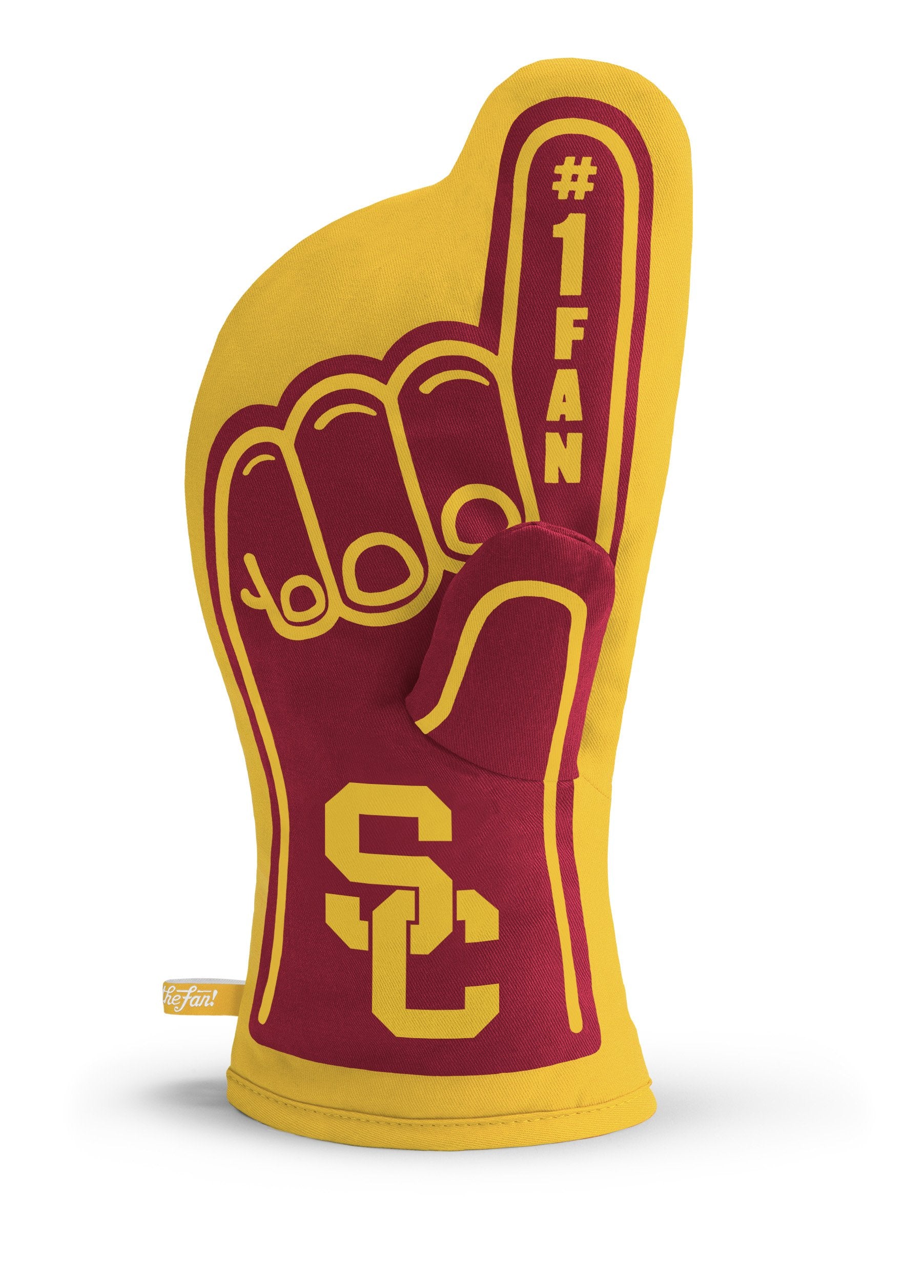 YouTheFan NCAA USC Trojans #1 Oven Mitt, 13.25" x 6.5" - Sports Collectibles, Sports Memorabilia, Sports Fan Shop, Sports Gifts