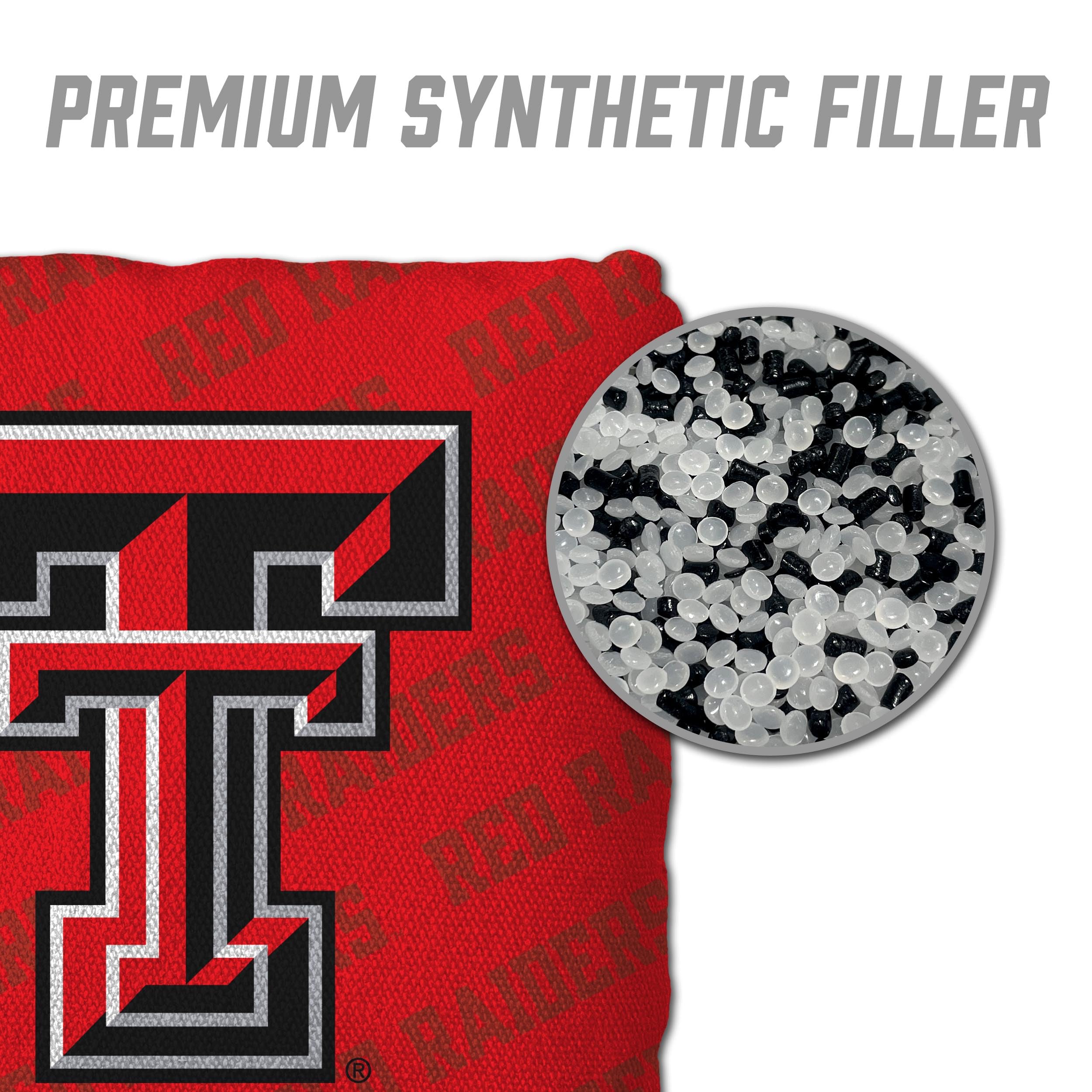 YouTheFan NCAA Texas Tech Red Raiders Cornhole Bags - 4PK - Red - Sports Collectibles, Sports Memorabilia, Sports Fan Shop, Sports Gifts