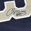 Autographed/Signed Alonzo Mourning Georgetown Blue College Basketball Jersey JSA COA