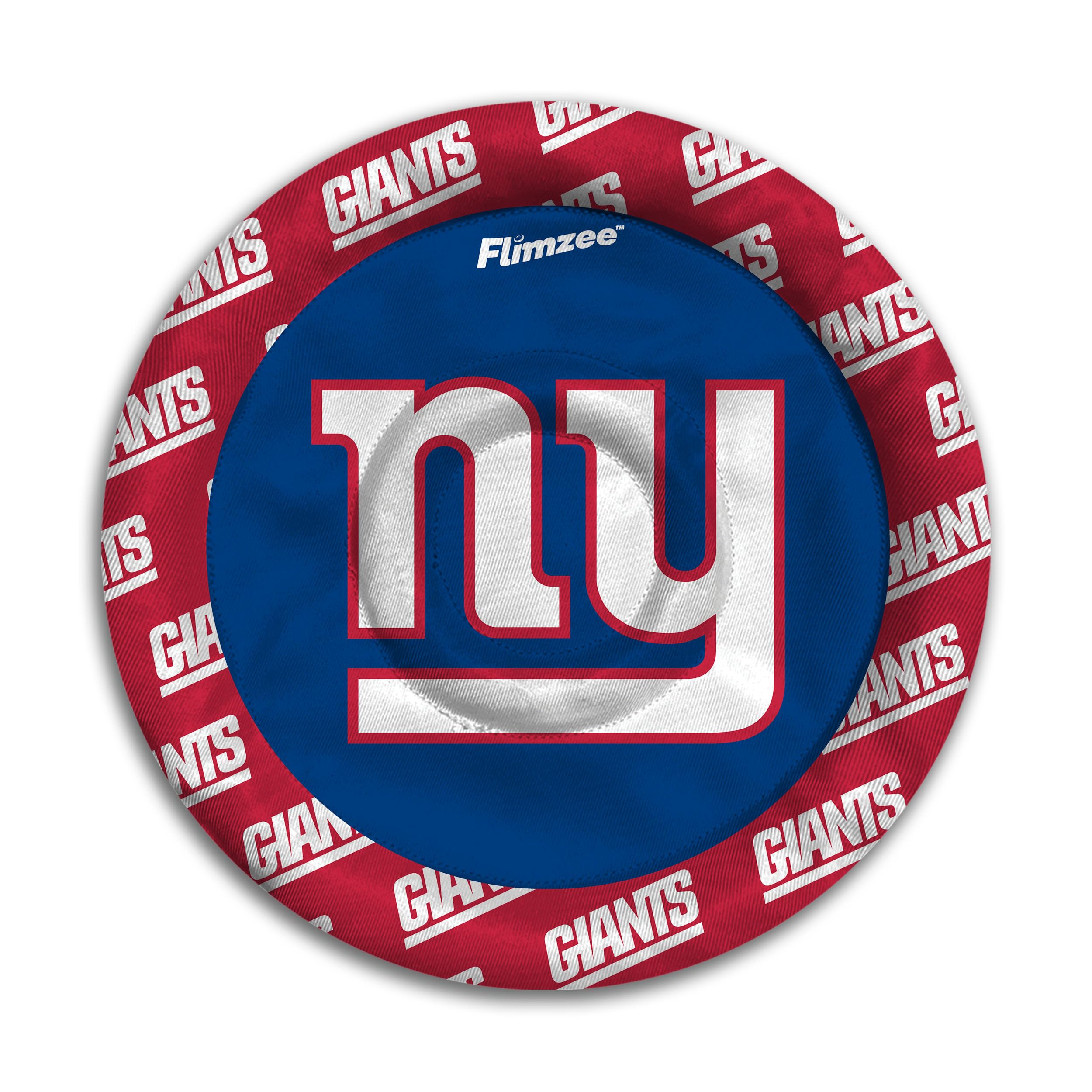 YouTheFan NFL New York Giants Flimzee Bean-Bag Flying Disc - Sports Collectibles, Sports Memorabilia, Sports Fan Shop, Sports Gifts