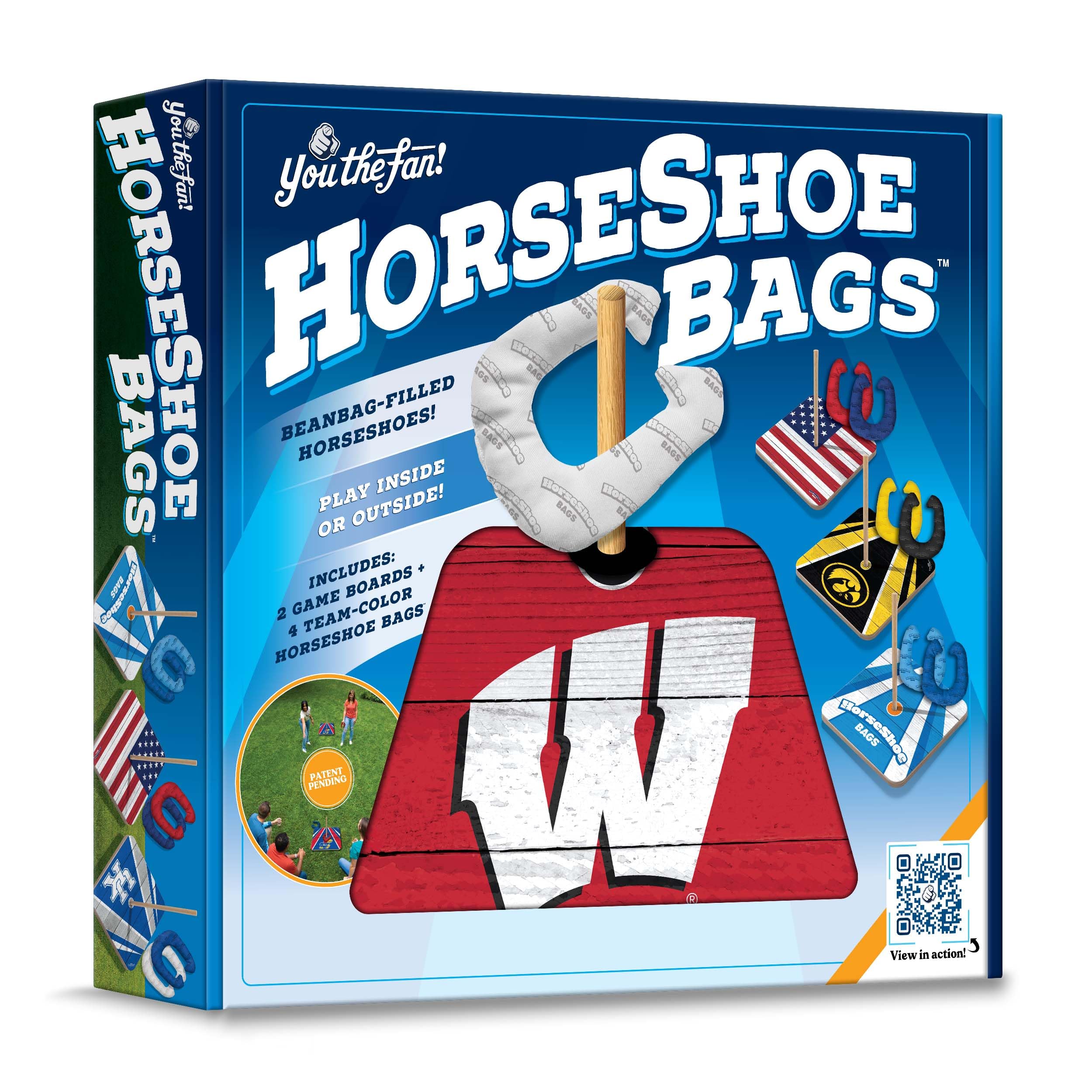 YouTheFan NCAA Wisconsin Badgers Horseshoe Bags - Sports Collectibles, Sports Memorabilia, Sports Fan Shop, Sports Gifts