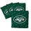 YouTheFan NFL New York Jets Cornhole Bags - 4PK - Green - Sports Collectibles, Sports Memorabilia, Sports Fan Shop, Sports Gifts