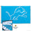 WinCraft Detroit Lions Embroidered Nylon Flag - Sports Collectibles, Sports Memorabilia, Sports Fan Shop, Sports Gifts