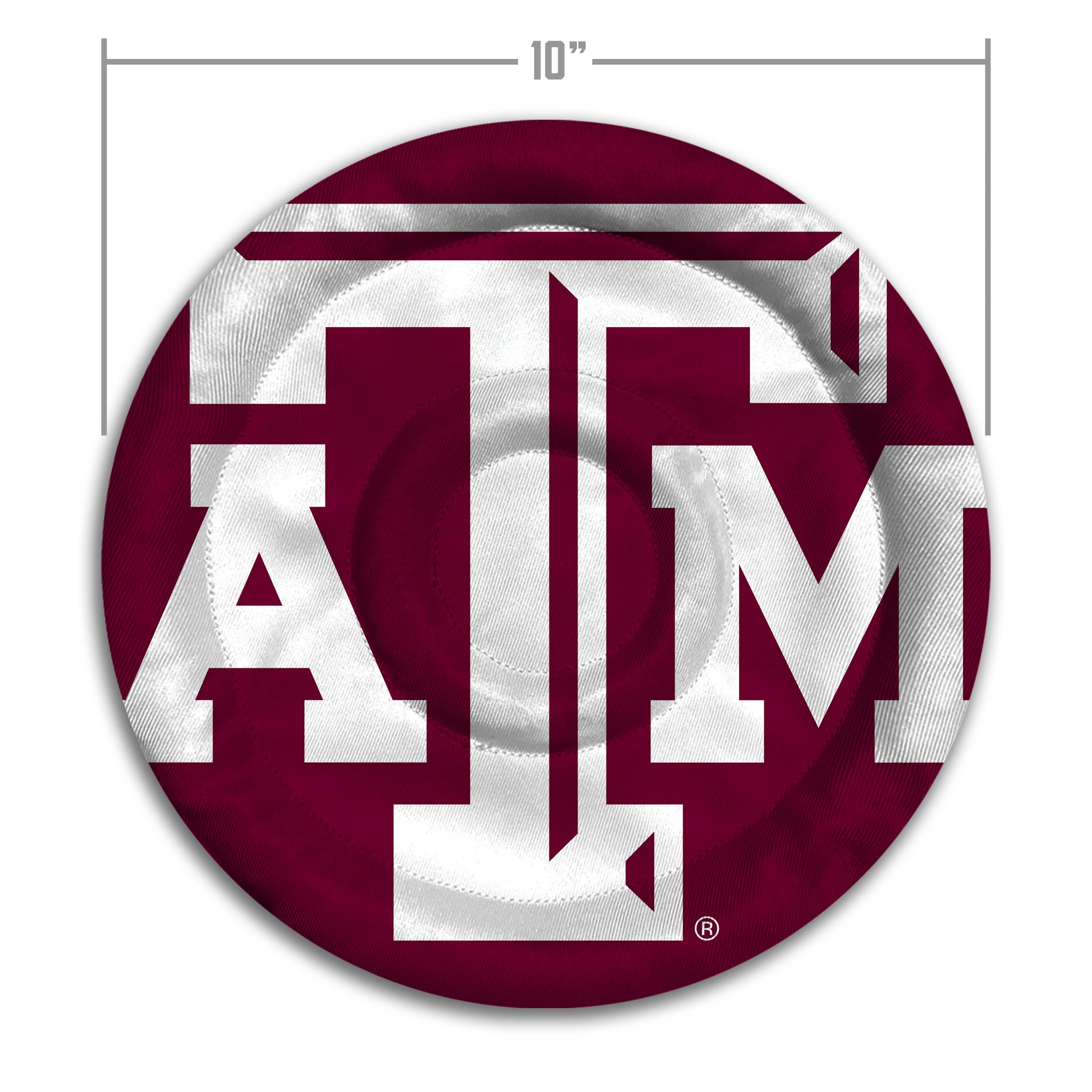 YouTheFan NCAA Texas A&M Aggies Flimzee Bean-Bag Flying Disc - Sports Gifts, Sports Memorabilia, Sports Collectibles, Fan Shop