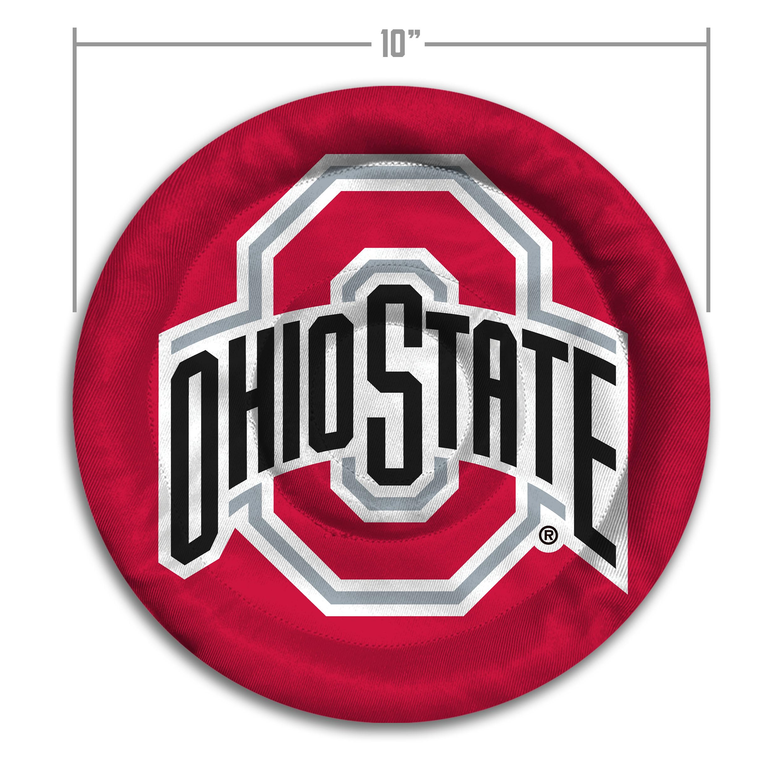 YouTheFan NCAA Ohio State Buckeyes Flimzee Bean-Bag Flying Disc - Sports Collectibles, Sports Memorabilia, Sports Fan Shop, Sports Gifts