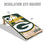 YouTheFan NFL Green Bay Packers 2’ x 4’ Professional Wood Cornhole Game with Logo Bags - Sports Collectibles, Sports Memorabilia, Sports Fan Shop, Sports Gifts