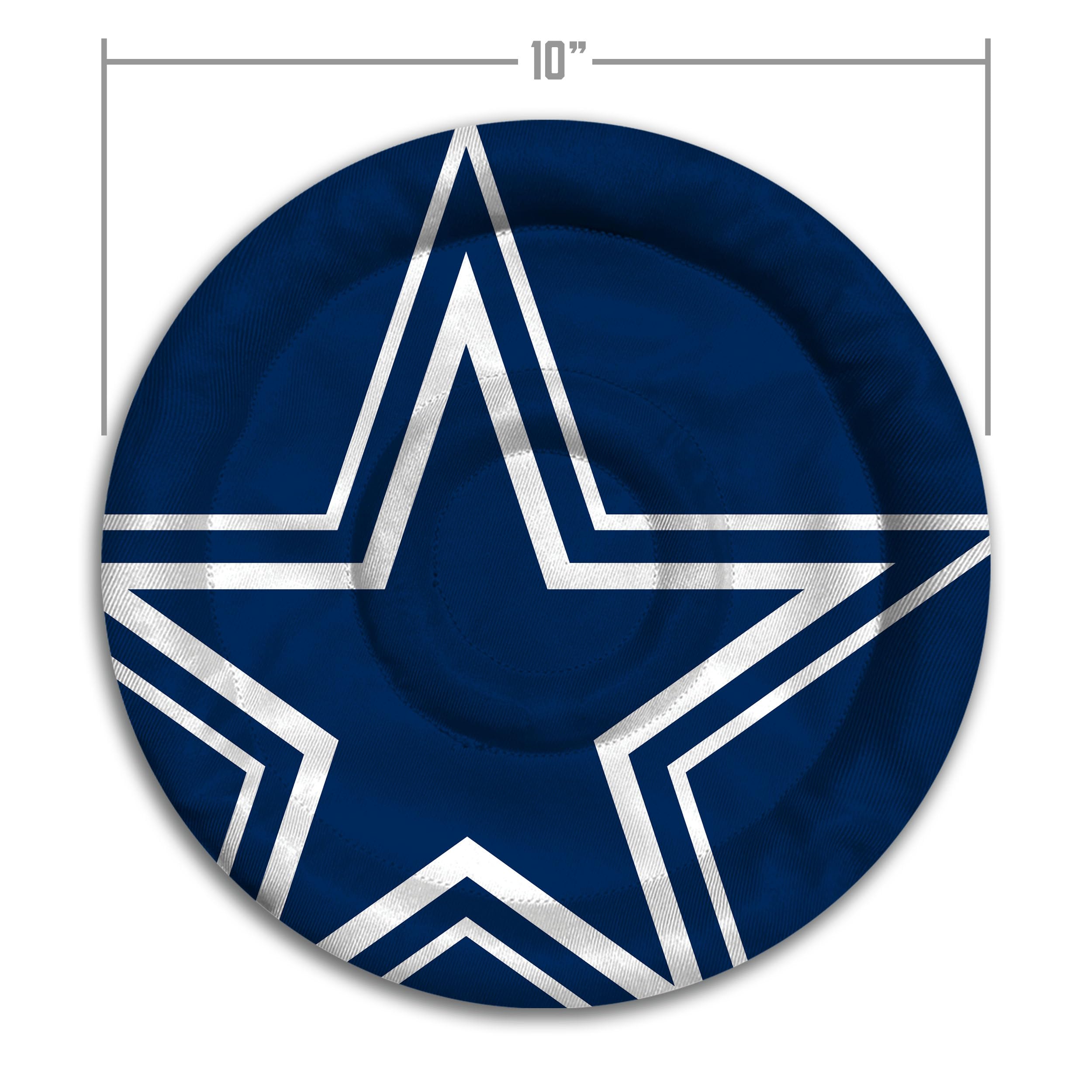 YouTheFan NFL Dallas Cowboys Flimzee Bean-Bag Flying Disc - Sports Collectibles, Sports Memorabilia, Sports Fan Shop, Sports Gifts