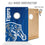 YouTheFan NCAA Memphis Tigers 2’ x 3’ Wood Cornhole Game with Logo Bags - Sports Collectibles, Sports Memorabilia, Sports Fan Shop, Sports Gifts