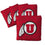 YouTheFan NCAA Utah Utes Cornhole Bags - 4PK - Red - Sports Collectibles, Sports Memorabilia, Sports Fan Shop, Sports Gifts