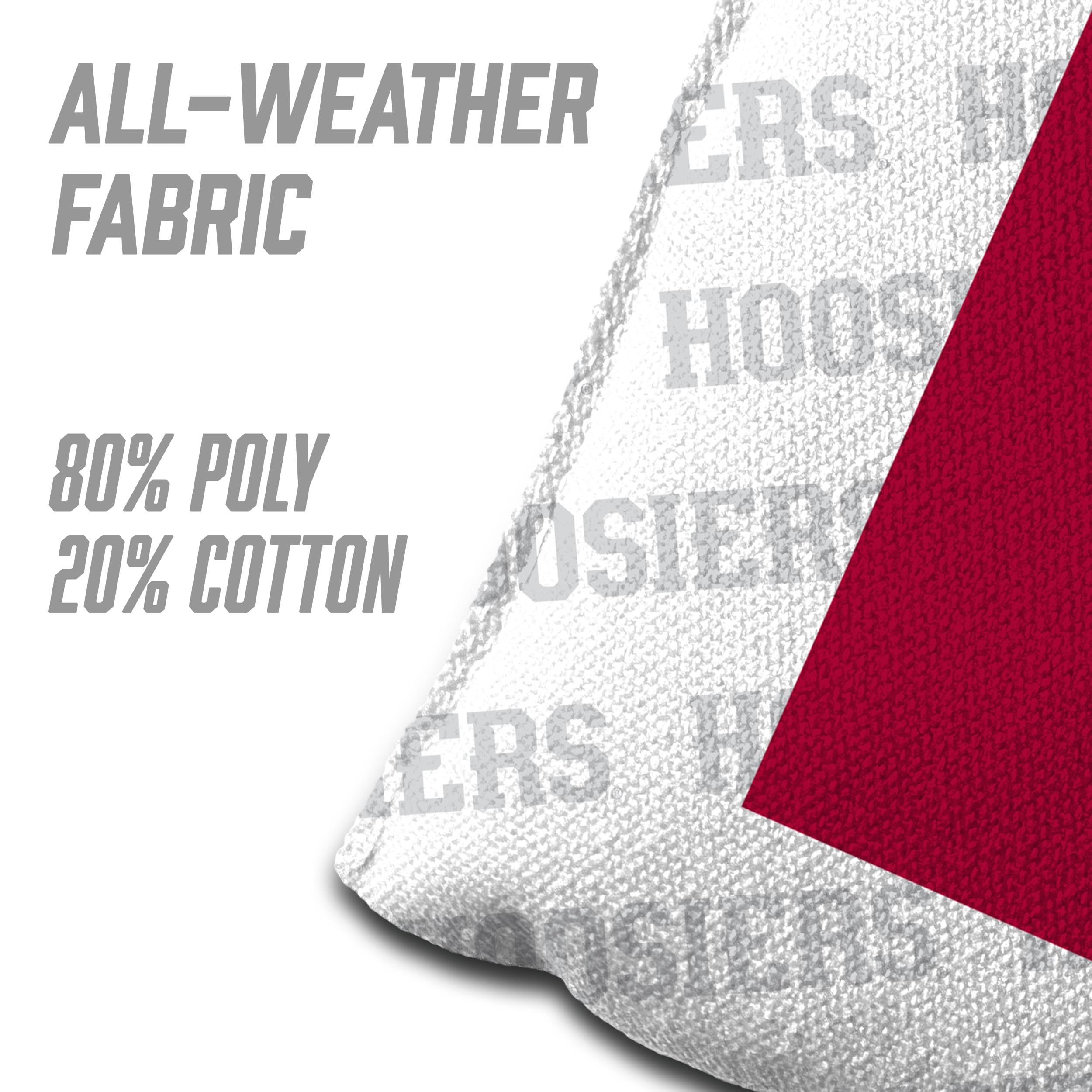 YouTheFan NCAA Indiana Hoosiers Cornhole Bags - 4PK - White - Sports Collectibles, Sports Memorabilia, Sports Fan Shop, Sports Gifts