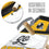 YouTheFan NFL Pittsburgh Steelers RingBag - Sports Collectibles, Sports Memorabilia, Sports Fan Shop, Sports Gifts