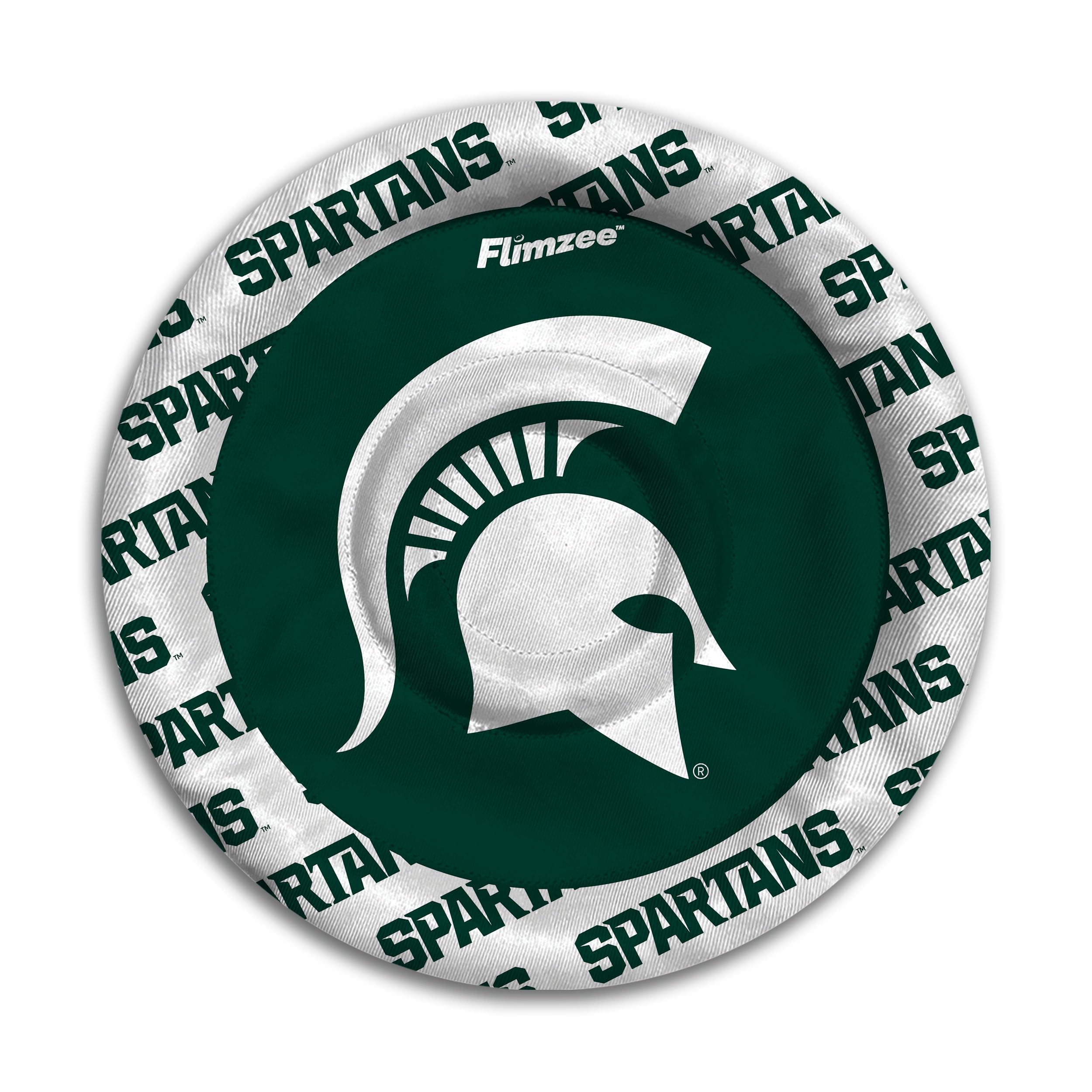 YouTheFan NCAA Michigan State Spartans Flimzee Bean-Bag Flying Disc - Sports Collectibles, Sports Memorabilia, Sports Fan Shop, Sports Gifts