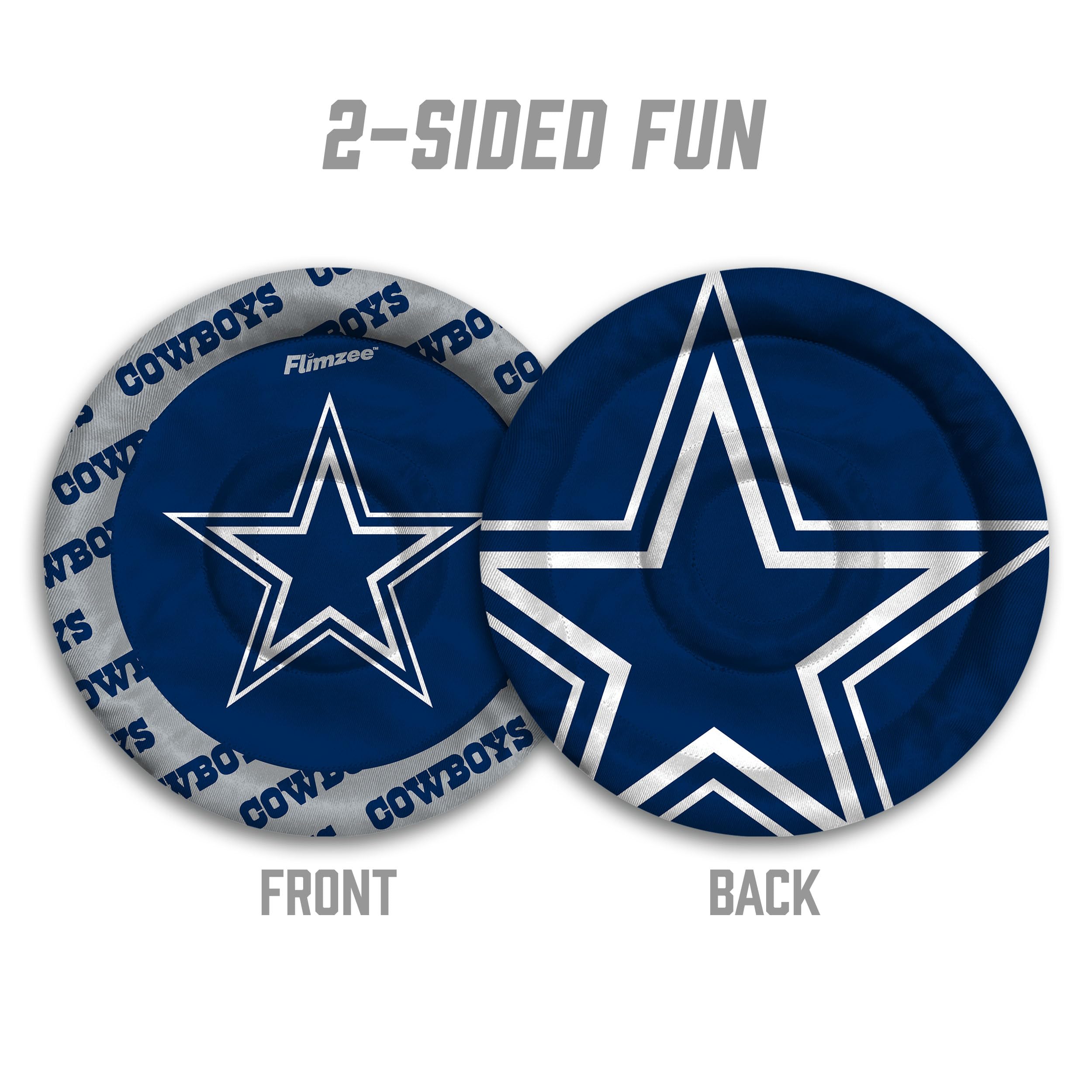 YouTheFan NFL Dallas Cowboys Flimzee Bean-Bag Flying Disc - Sports Collectibles, Sports Memorabilia, Sports Fan Shop, Sports Gifts