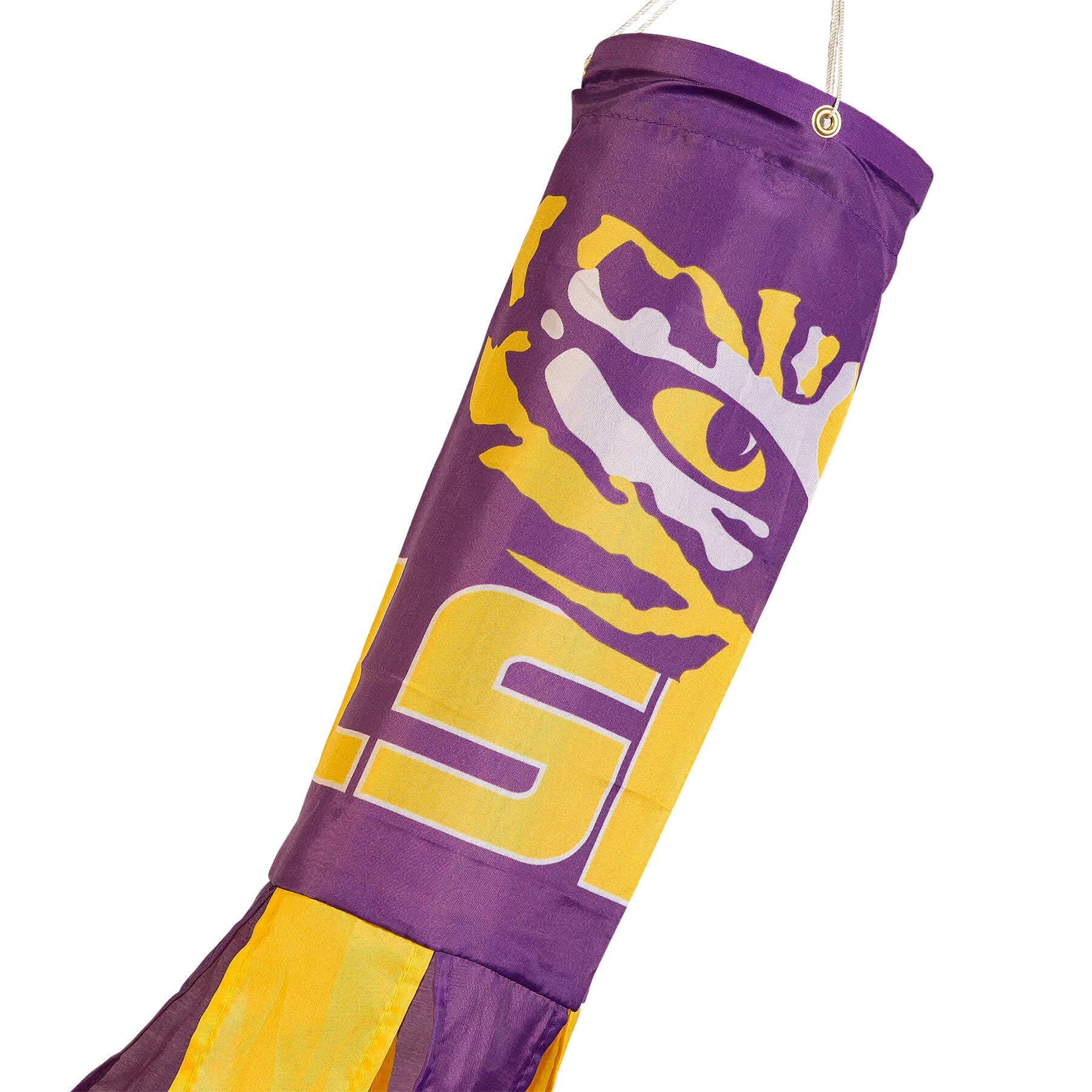 College Flags & Banners Co. Louisiana State LSU Tigers Windsock - Sports Collectibles, Sports Memorabilia, Sports Fan Shop, Sports Gifts