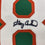 Autographed/Signed Gary Carter New York Green Stat Baseball Jersey JSA COA