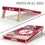 YouTheFan NCAA Alabama Crimson Tide 2’ x 4’ Professional Wood Cornhole Game with Logo Bags - Sports Collectibles, Sports Memorabilia, Sports Fan Shop, Sports Gifts