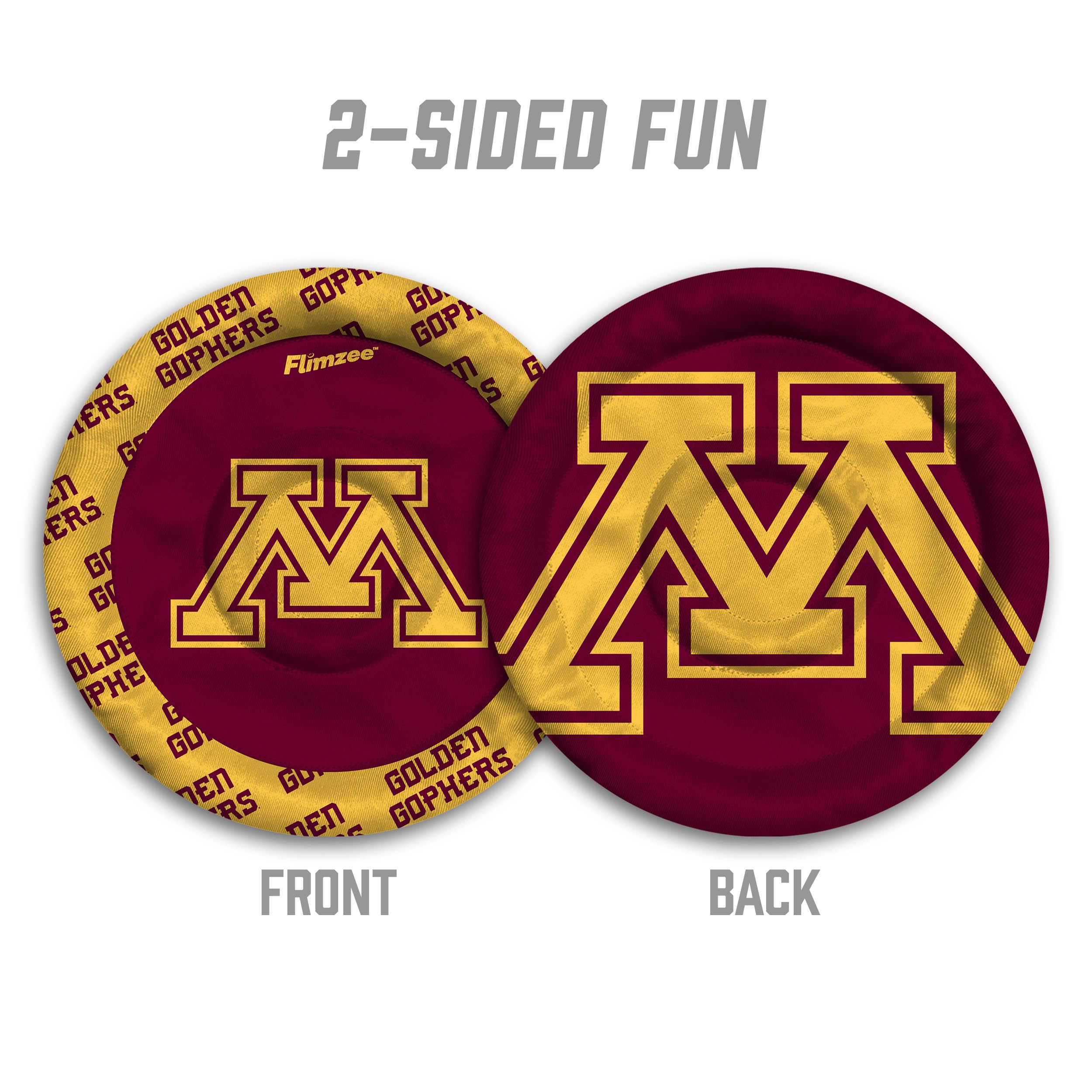 YouTheFan NCAA Minnesota Golden Gophers Flimzee Bean-Bag Flying Disc - Sports Collectibles, Sports Memorabilia, Sports Fan Shop, Sports Gifts