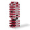 Wild Sports NCAA Indiana Hoosiers Table Top Stackers 3" x 1" x .5", Team Color - Sports Collectibles, Sports Memorabilia, Sports Fan Shop, Sports Gifts
