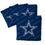 YouTheFan NFL Dallas Cowboys Cornhole Bags - 4PK - Blue - Sports Collectibles, Sports Memorabilia, Sports Fan Shop, Sports Gifts