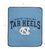 NCAA North Carolina Tar Heels Vintage Arch Block Ultra Soft Blanket - Sports Gifts, Sports Memorabilia, Sports Collectibles, Fan Shop